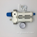 Regulador de presión del filtro de aire Unidad de tratamiento de la fuente de aire